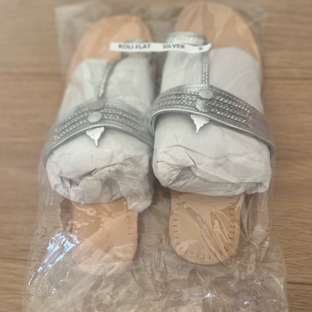 Matta Koli Sandal in Silver